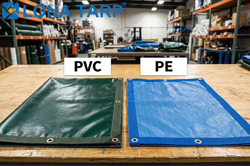 PVC Tarpaulin vs PE Tarpaulin