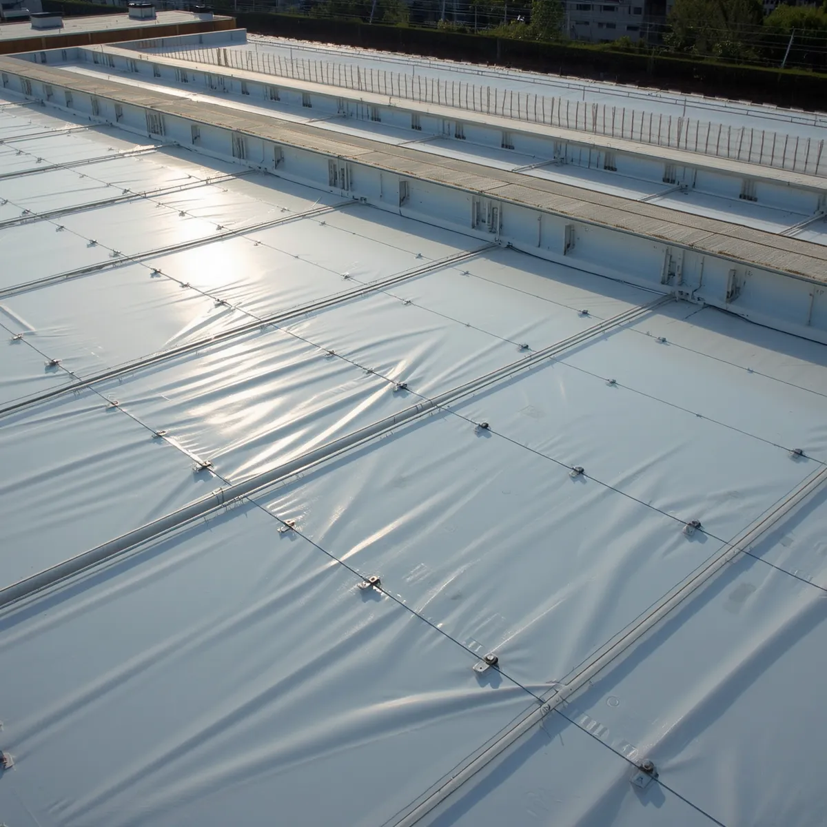 Architectural PVC Roof Weather Cover-