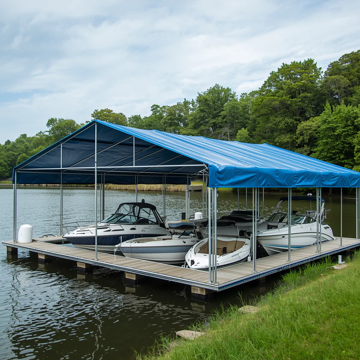 Boat Dock Shelter-
