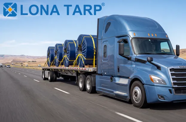 Clean Flatbed Steel Coil Transport-