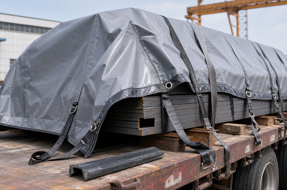 Common Mistakes When Tarping Steel Loads