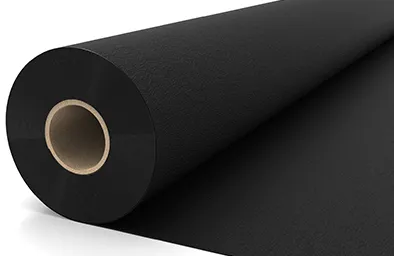Faux Leather PVC Tarps #113 Black