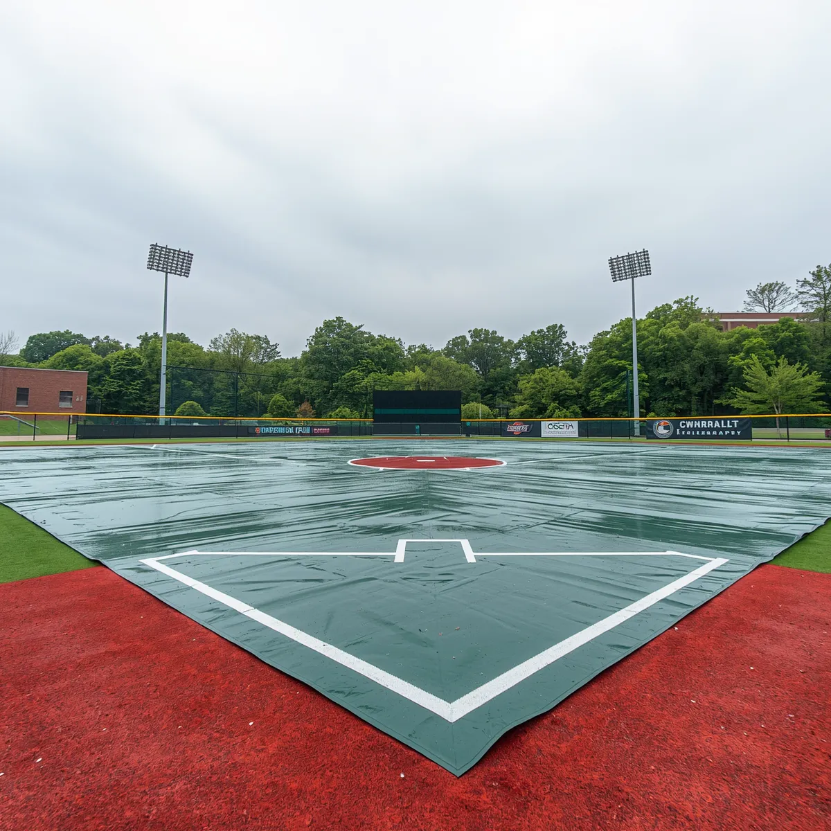 High-End Sports Field PVC Cover System-