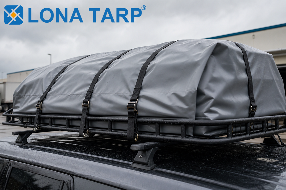 How to Properly Cover Roof Cargo with a Tarp