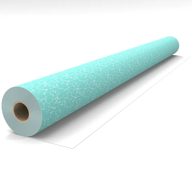 Marble finish pool liner roll