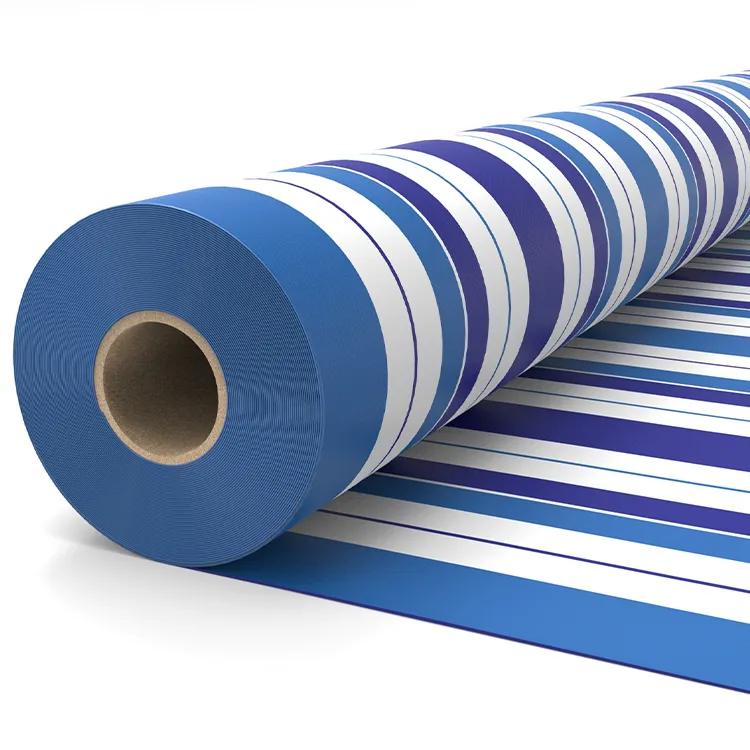 Vinyl Striped Tarp