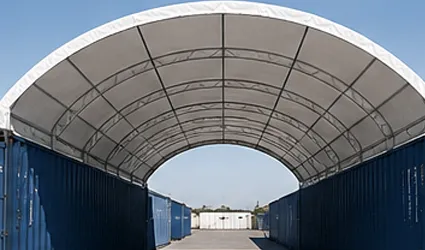 1-Container Shelter Fabric Covers-