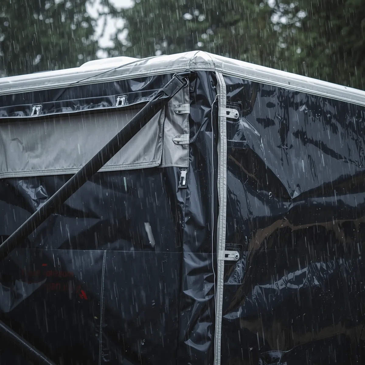 Rainproof PVC Cover for RV-