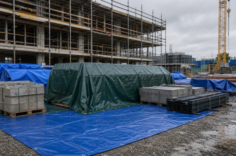 Construction Tarps for Jobsite Protection