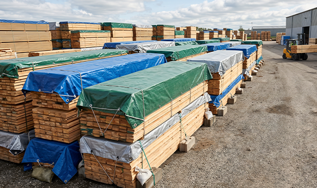 Lumber tarps